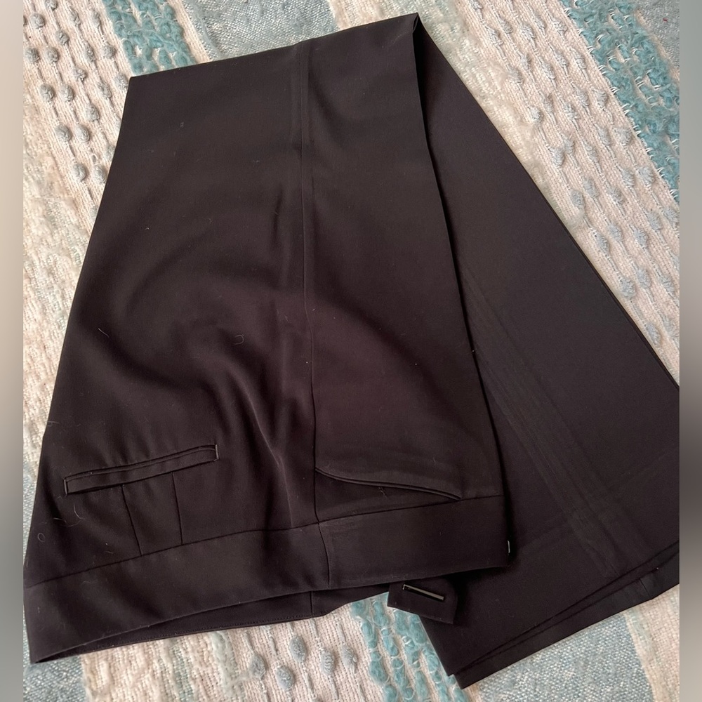 WHITE HOUSE BLACK MARKET Legacy Modern Boot Black Pants